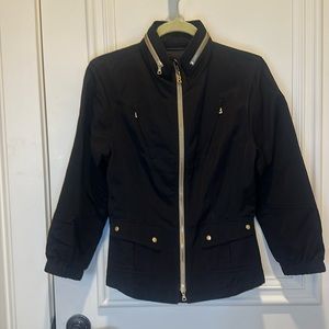 Sonia Bogner Women’s Black Zip Up Windbreaker Size 6